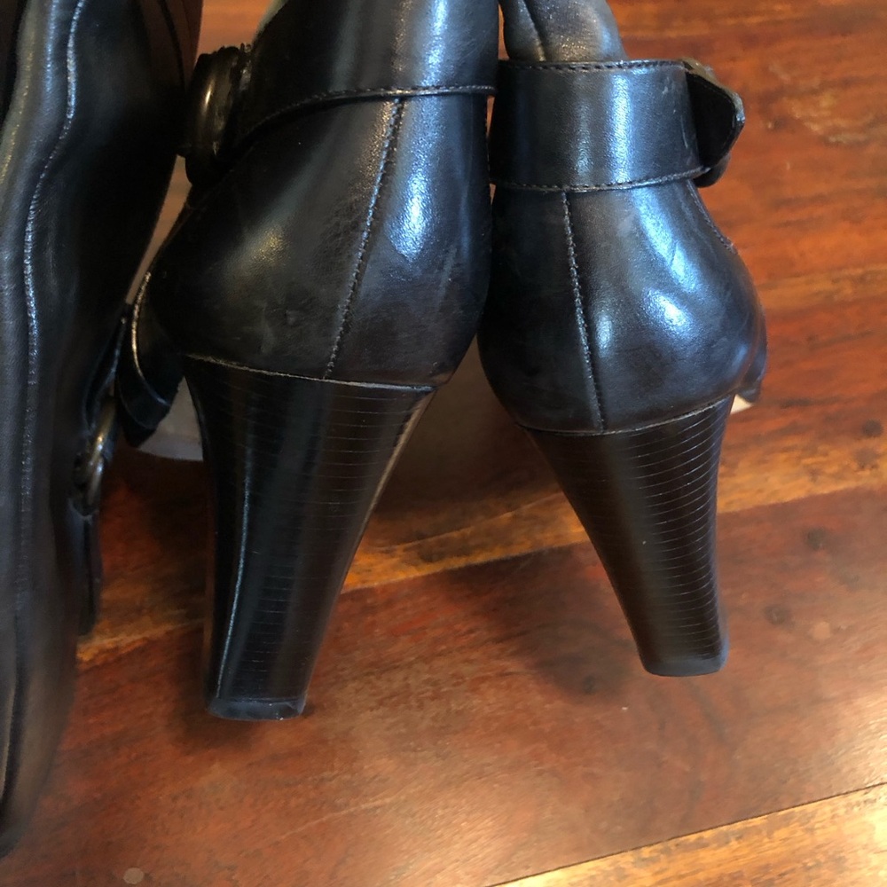 Cole Haan X Nike Black Courtney Air Tall Boots. Size 10 B - Picture 6 of 13